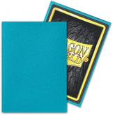 100 Bustine Standard Dragon Shield Matte Sleeves - TURQUOISE